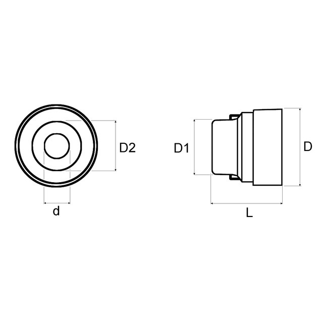 BOL Protecteur Rond Cote Machine Ø 200 MM LG 150 MM référence fournisseur 212356